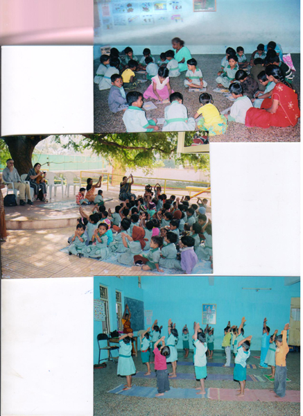 Les enfants de Vanasthalee &agrave; Baramati
