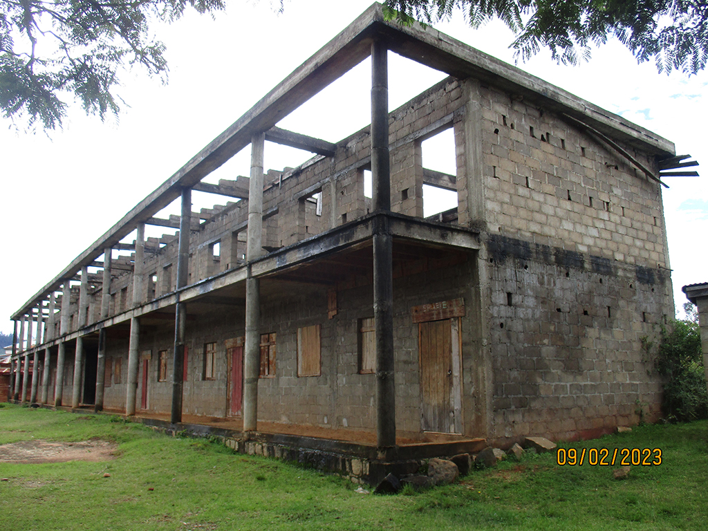 projet de rénovation d'un bâtiment à Tatamalaza