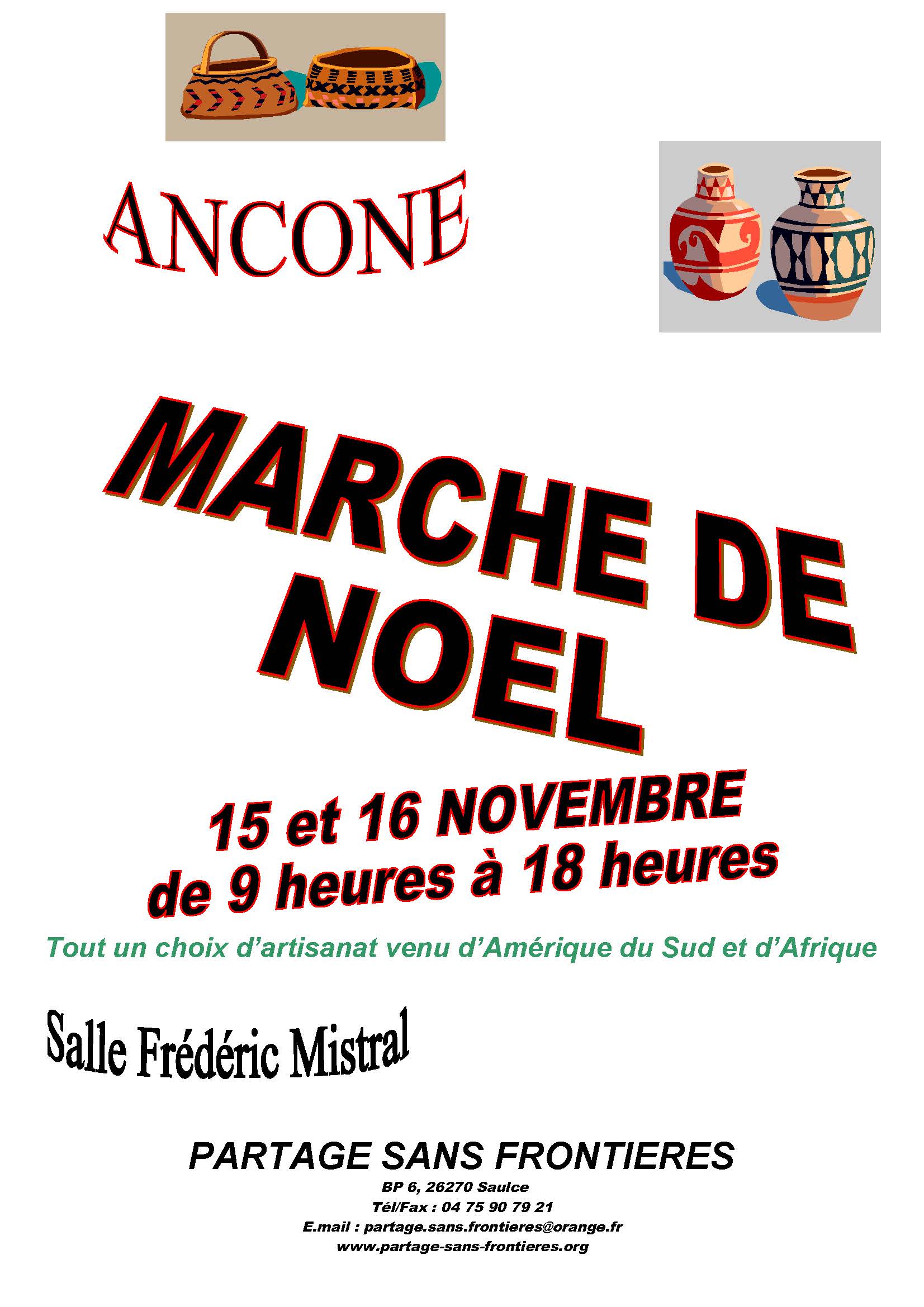 marché d'Ancône en novembre 2008