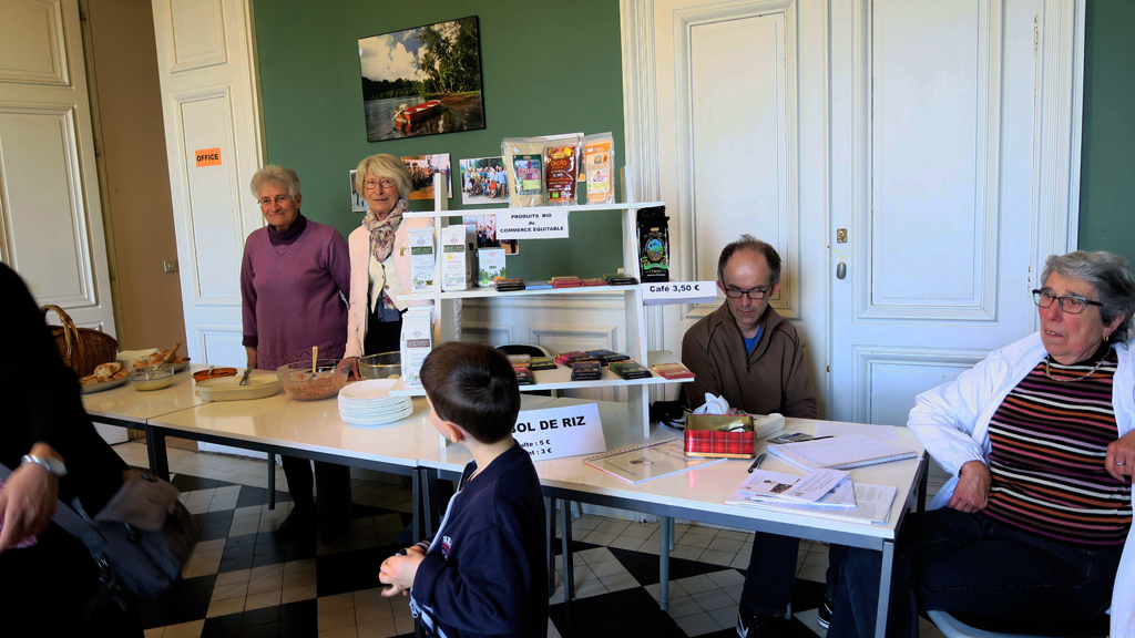 Bol de riz le 07 avril 2017 à Saint-Martin-la-Plaine