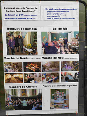 Participation au premier salon des associations de Saint-Martin-la-Plaine