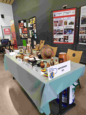 Participation au premier salon des associations de Saint-Martin-la-Plaine