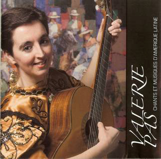 Valérie Pas, couverture de son Cd audio