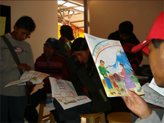 pour accéder au montage de solsticio en bolivie - 2009