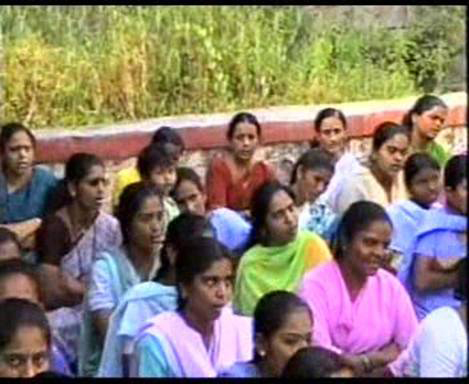 discussion dans la campagne de Pune