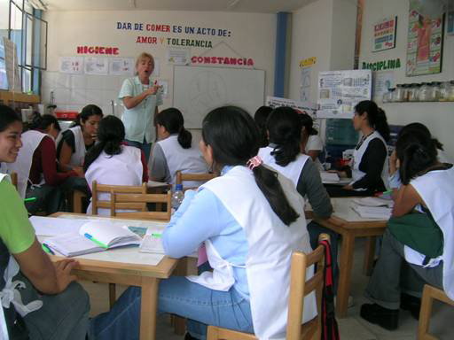 centre de Taller de los niños