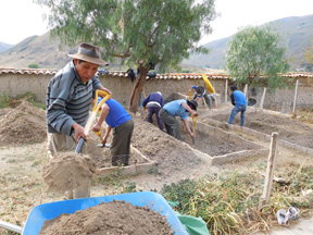 Projet agro-écologique soutenu par Partage sans Frontières en Bolivie