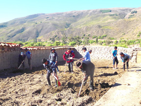 Projet agro-écologique soutenu par Partage sans Frontières en Bolivie