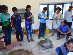 Projet agro-écologique soutenu par Partage sans Frontières en Bolivie