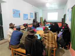 Projet agro-écologique soutenu par Partage sans Frontières en Bolivie