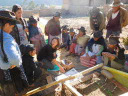 Projet agro-écologique soutenu par Partage sans Frontières en Bolivie