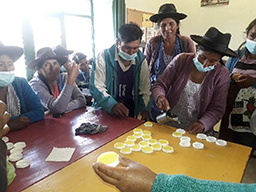 Projet en Bolivie dans la région de Tarabuco soutenu par Partage sans Frontières