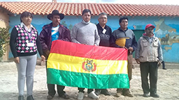 Projet en Bolivie dans la région de Tarabuco soutenu par Partage sans Frontières