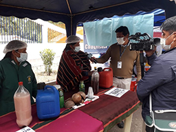 Projet en Bolivie dans la région de Tarabuco soutenu par Partage sans Frontières