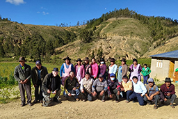 Projet en Bolivie dans la région de Tarabuco soutenu par Partage sans Frontières