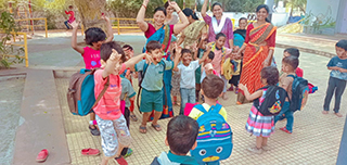 projet à Pune soutenu par Partage sans Frontières