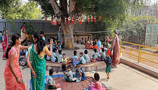 projet à Pune soutenu par Partage sans Frontières