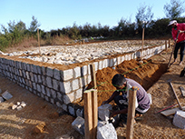 Projet d'école à Tsaramody soutenu par Partage sans Frontières