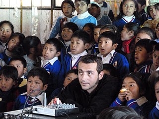 Projection avec les enfants