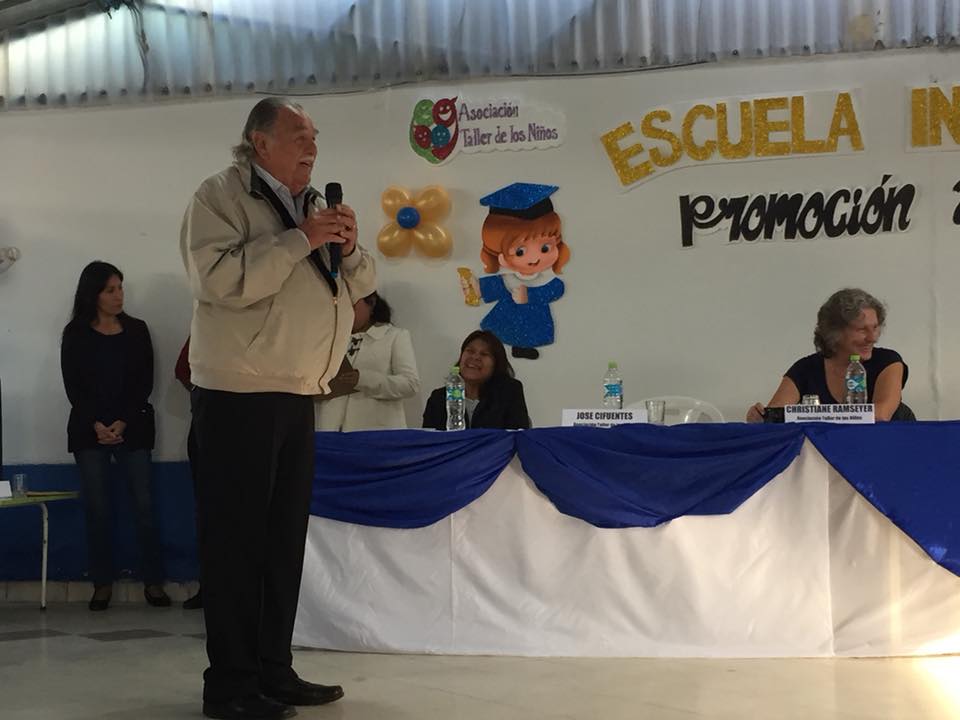 Ecole inclusive à Lima, remise des diplômes en juin 2018